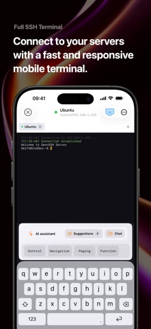 CommandKit: SSH Terminal & AI iPhone screenshot