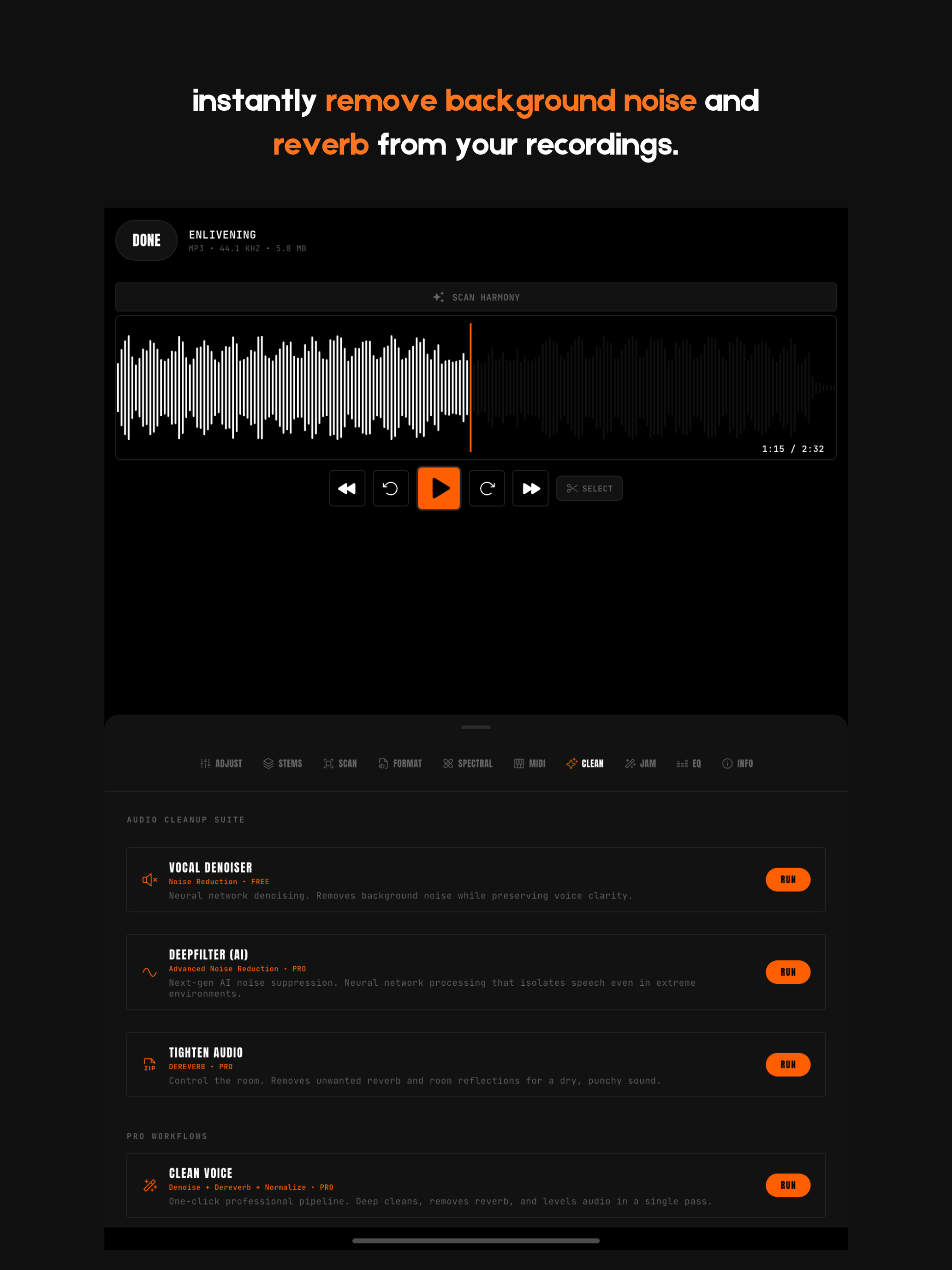 Tapes - Audio Studio screenshot 18