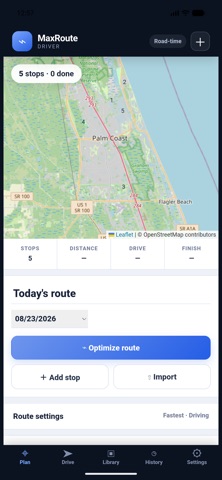 MaxRoute: Multi-Stop Planner Screenshot 1 of 4