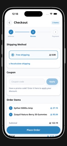 Dawi Pharmacy iPhone screenshot