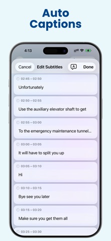 Clipolette: AI Clips, Captions screenshot