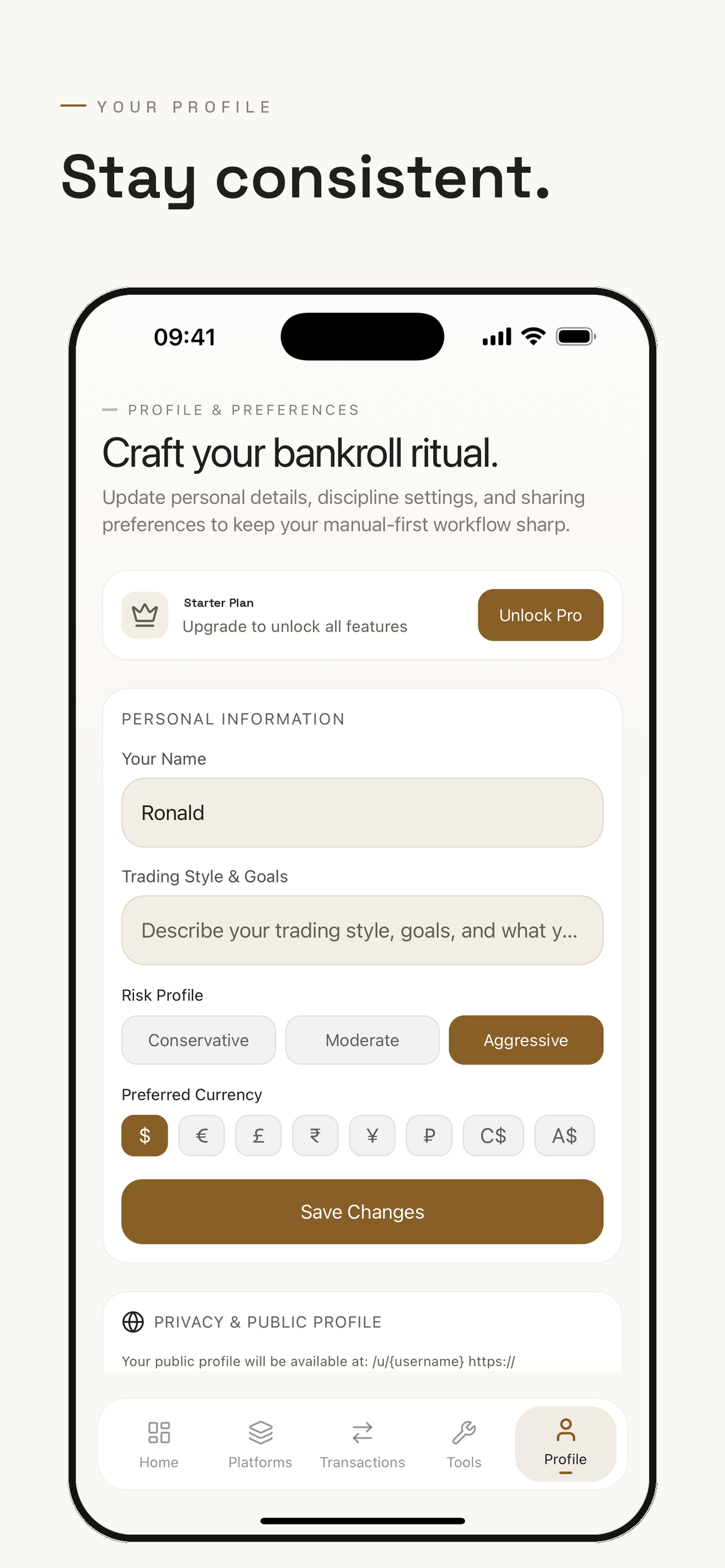 Manage Bankroll screenshot 6
