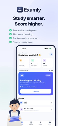 Examly: AI Tutor & Exam Prep screenshot 1