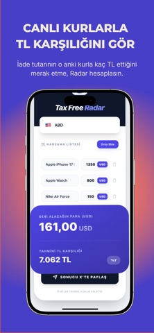 TaxFree Radar Screenshot 4 of 5