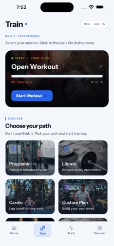 Vyra Performance screenshot