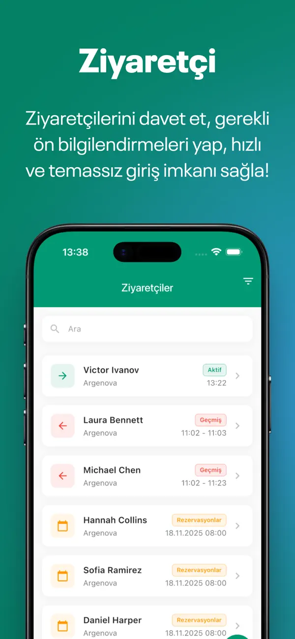 Screenshot #2 pour Girin: Akıllı Tesis Yönetimi