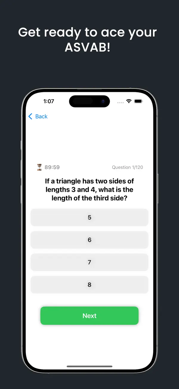 Screenshot #2 pour ASVAB Prep Pro