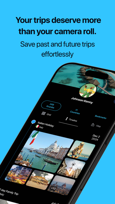 Screenshot #1 pour Breadkrumb - Map & Share trips