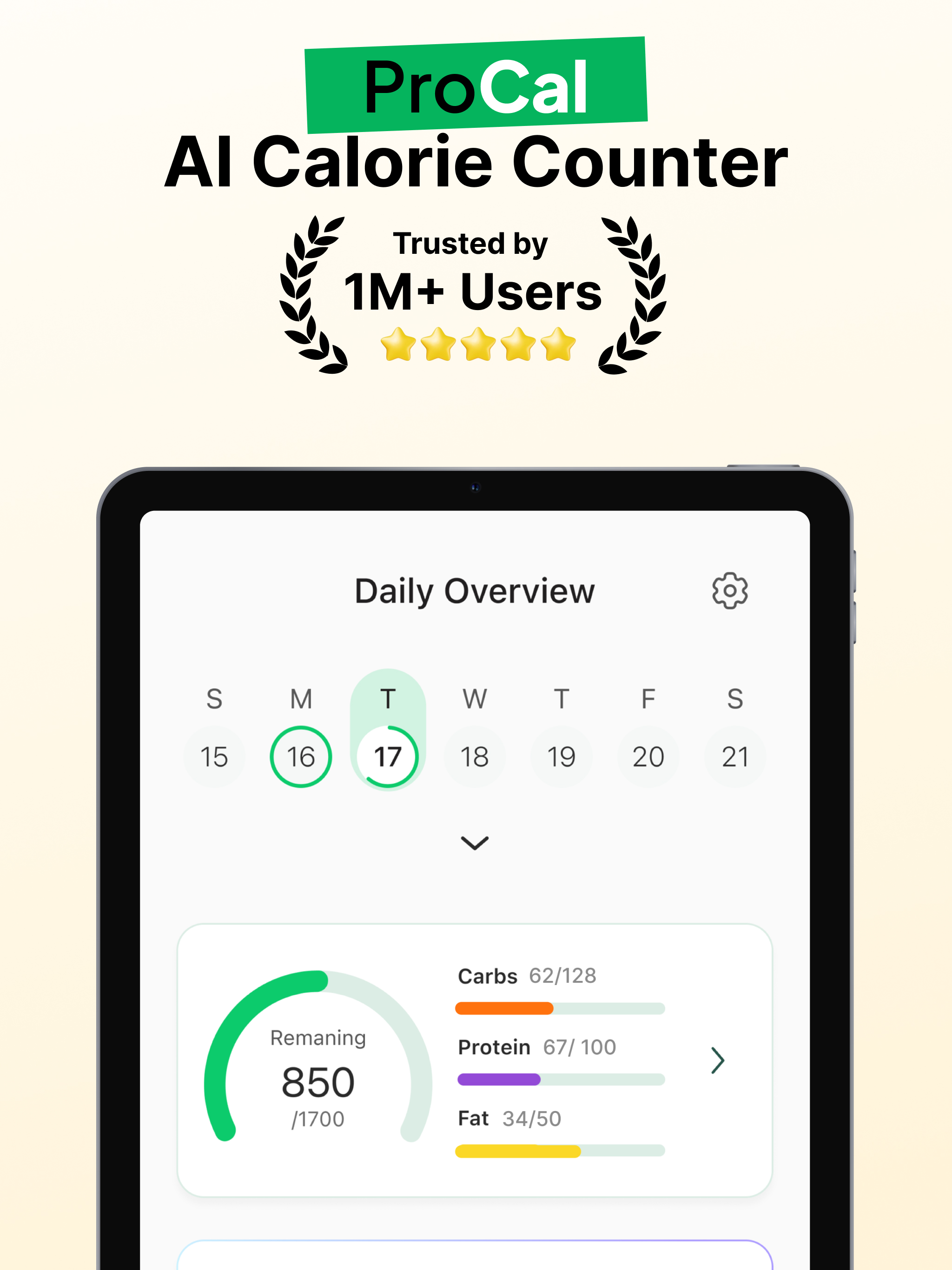 Pro Cal - AI Calorie Counter screenshot 10