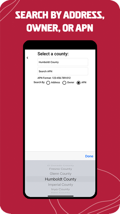 ParcelQuest Mobile Screenshot