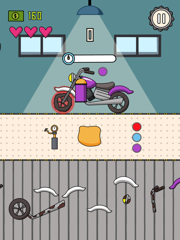 Motorbike Fixer iPad screenshot