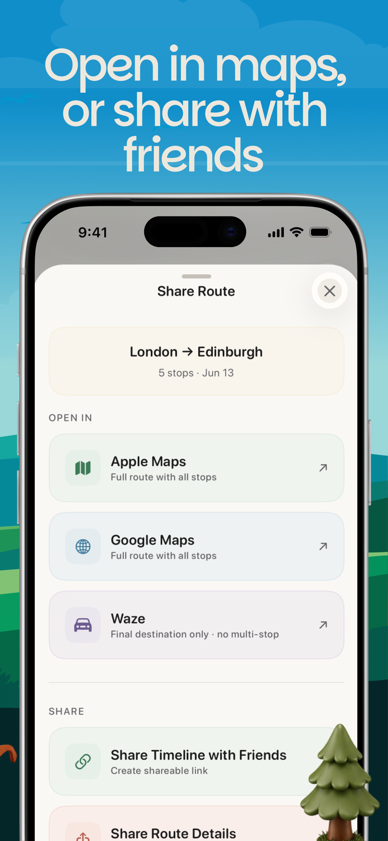 Scenra: Road Trip Planner screenshot 6