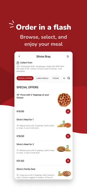 Silvios Food Company screenshot 1