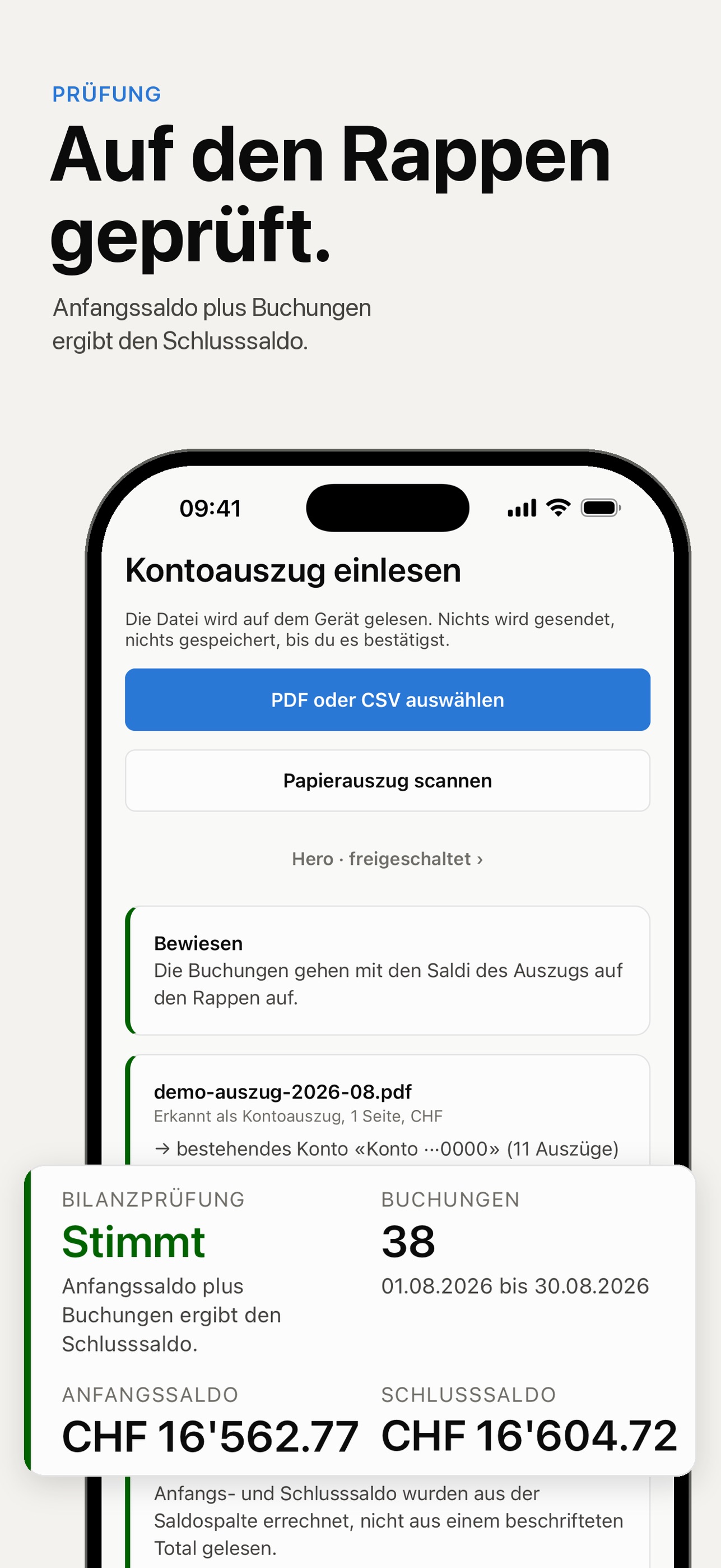 Screenshot 2 of Kontoauszughero
