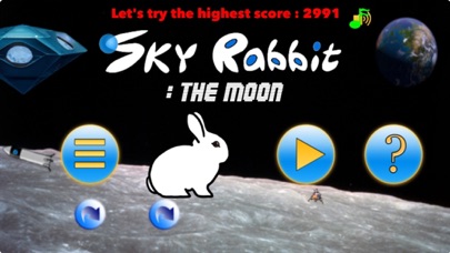 Sky Rabbit : Moon Screenshot
