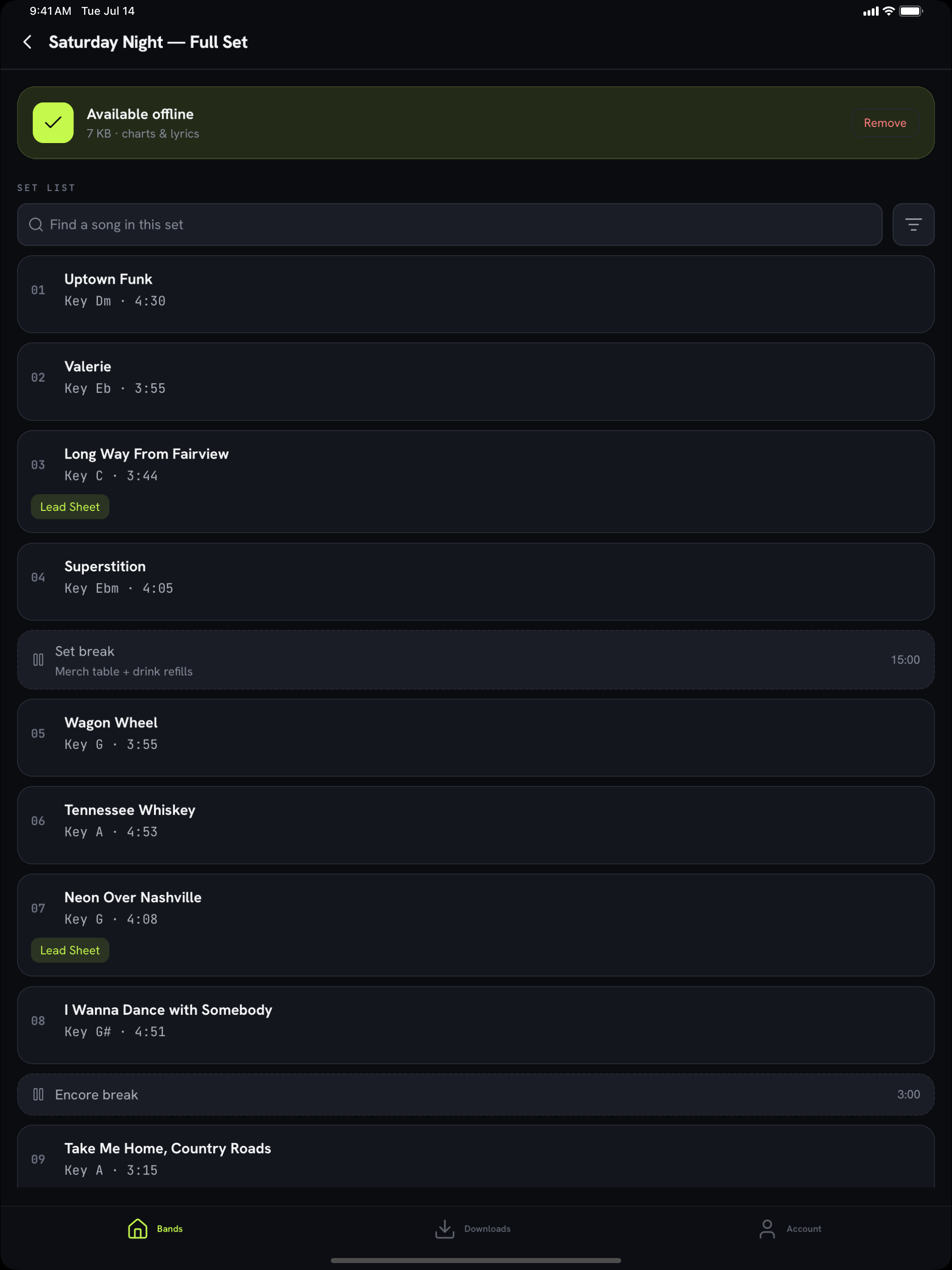 Band Captain screenshot 12