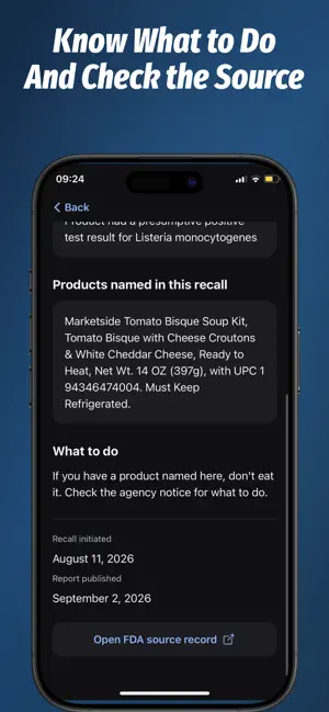 Yum Check: Food Recall Scanner screenshot 4