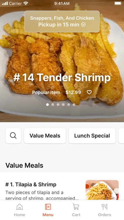 Snappers Fish And Chicken