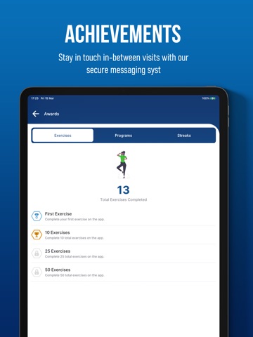 Foundation PT Portal iPad screenshot