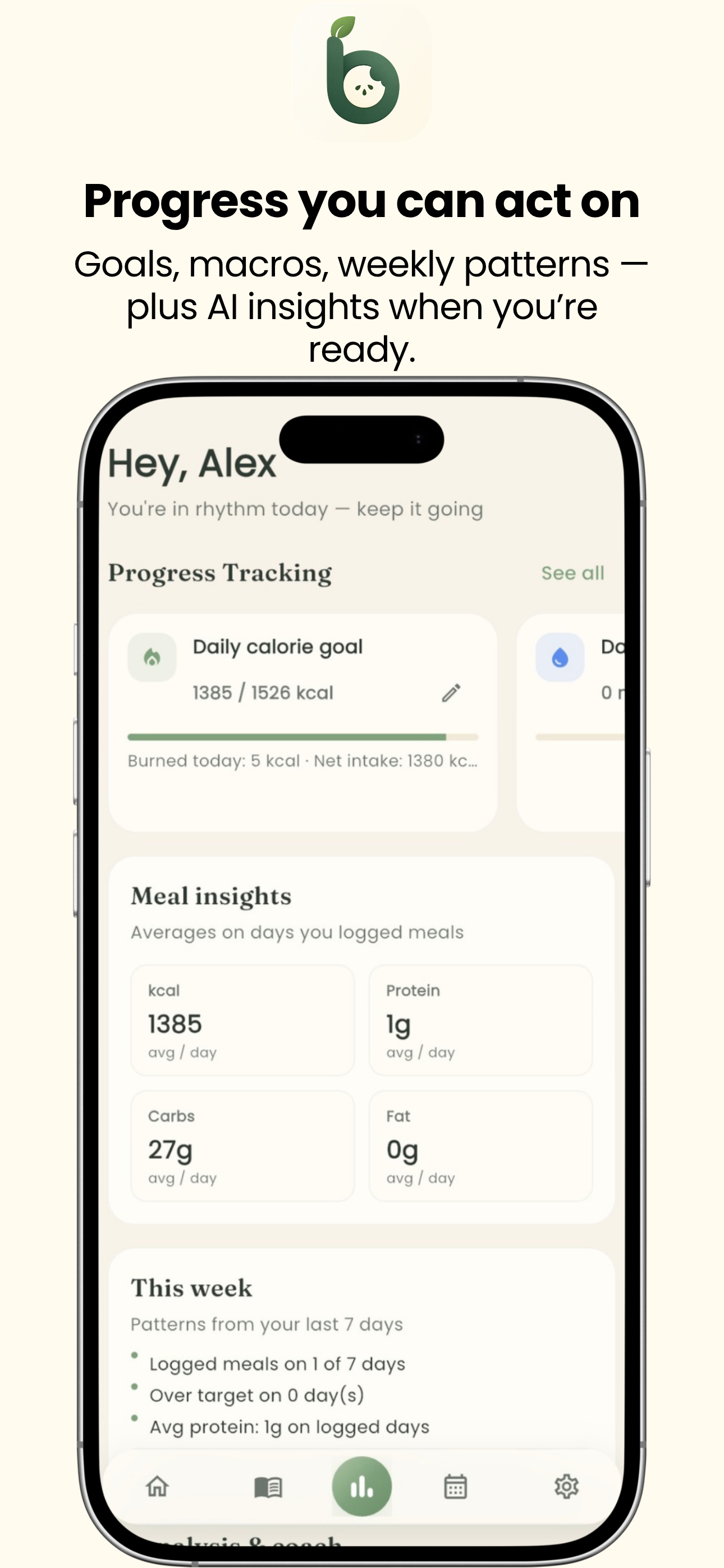 BiteLog: Calorie & Meal Diary