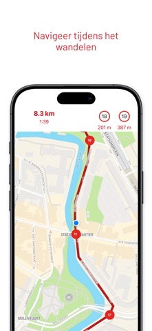 Wandelroutenetwerk screenshot