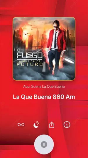 La Que Buena 860 AM screenshot 2