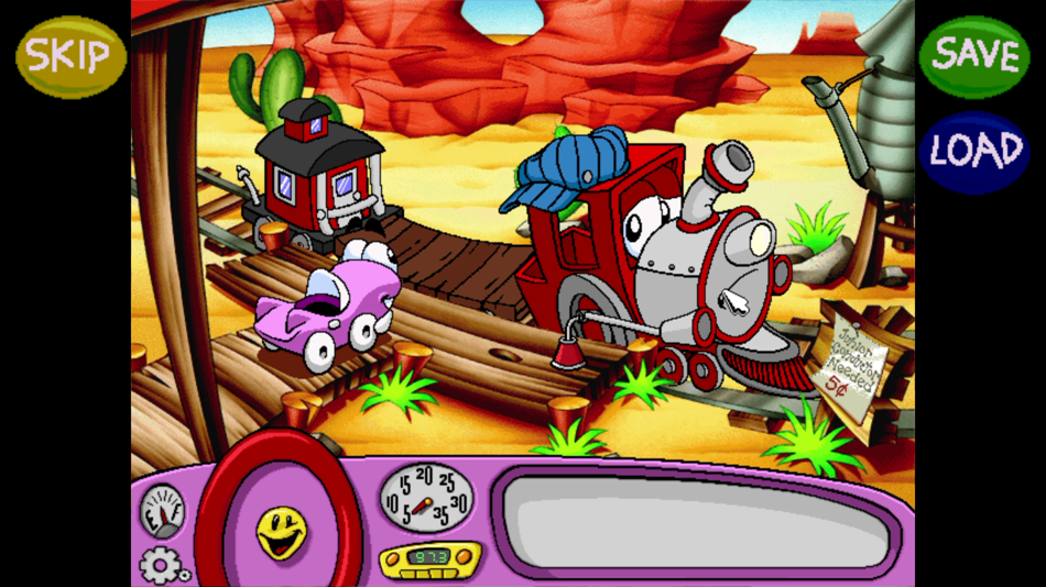 #6. Putt-Putt Travels Through Time (iOS) 由: Humongous Entertainment
