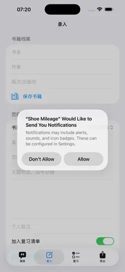 Captura de pantalla de Citas De Libros 2026 en iPhone 2