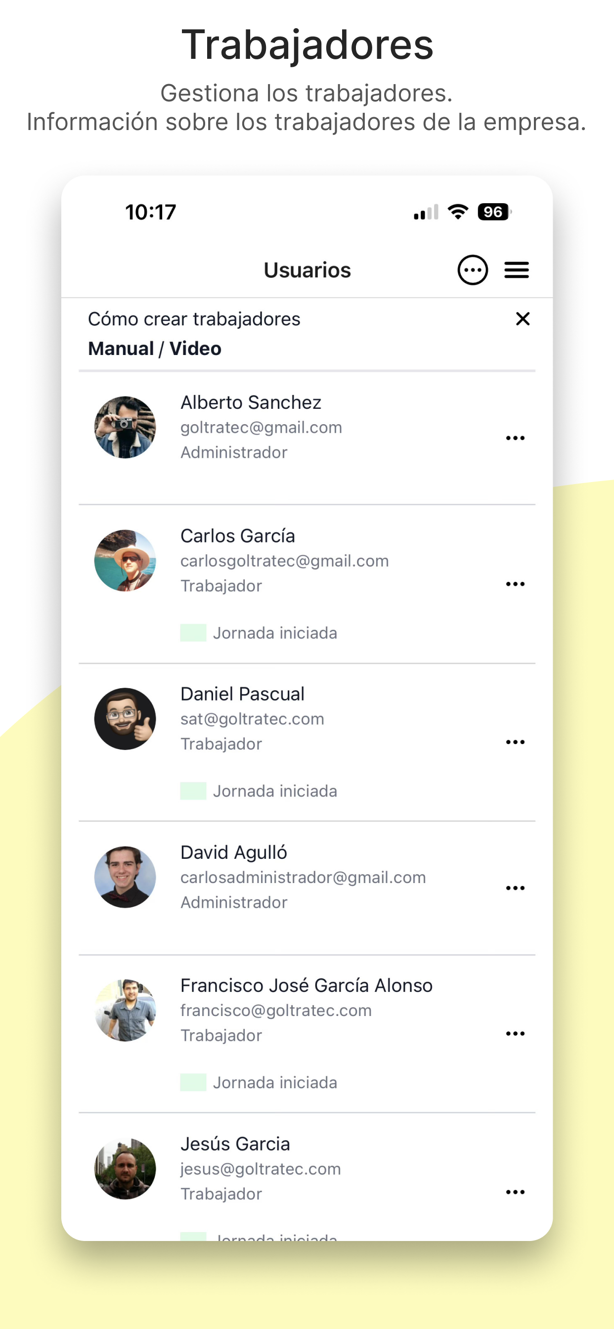 Control de Jornada Laboral screenshot 10