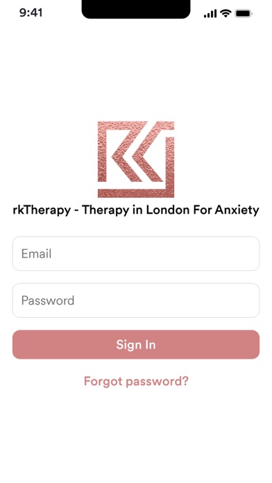 rkTherapy Screenshot