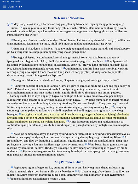 Screenshot #6 pour Tagalog New Testament