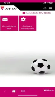 intranet aff-faf iphone capturas de pantalla 1