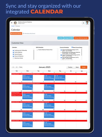 Medtrics iPad screenshot 1