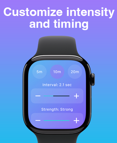 Calm Tap Haptic Focus Aid