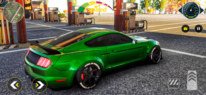 Real Highway Car Driving game screenshot 2