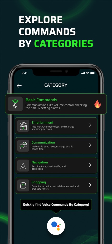 Voice Command Hub - Utilities App | MWM