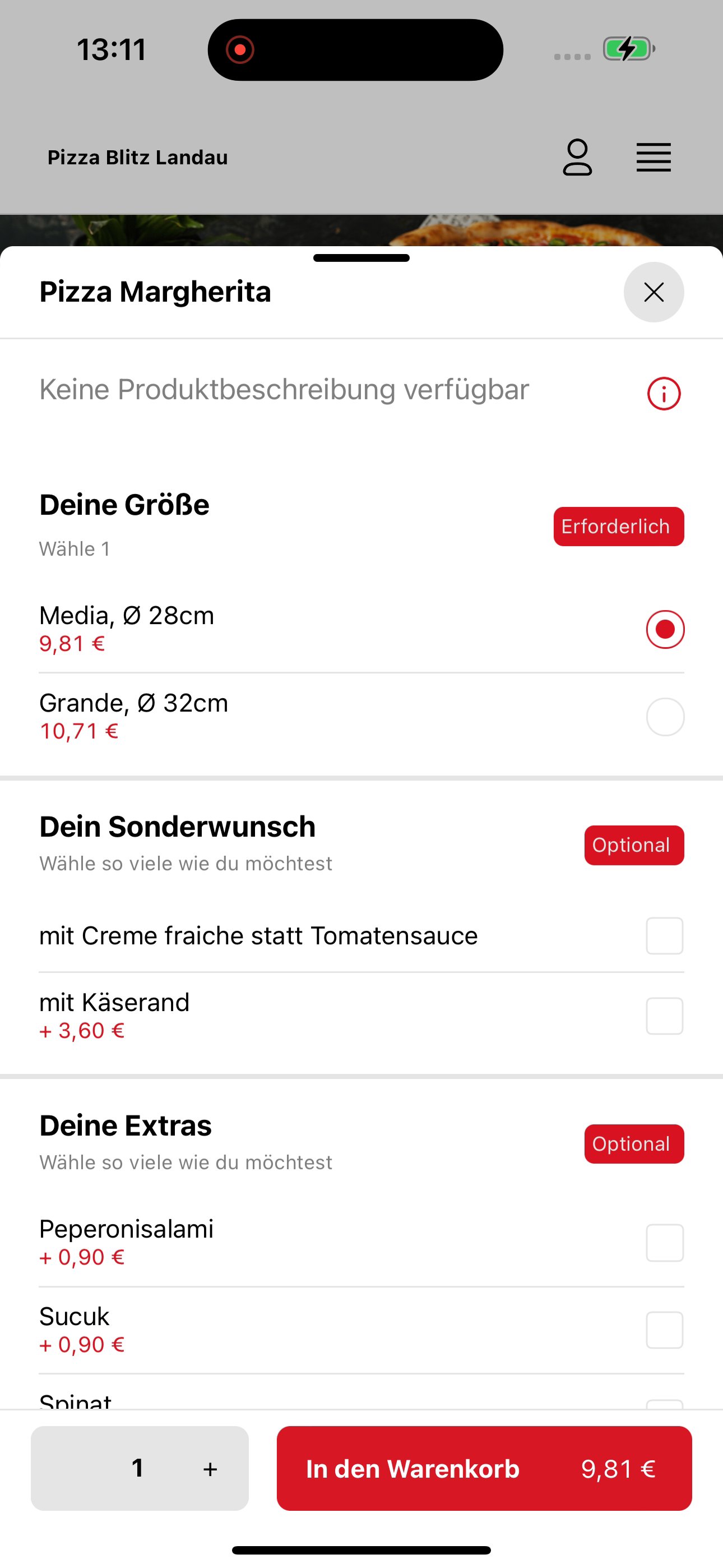 Pizza Blitz Landau screenshot 7
