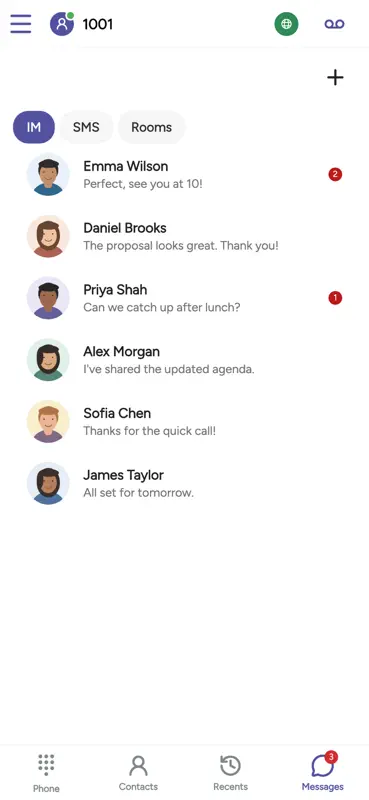 SessionTalk Pro Softphone screenshot 2 of 3