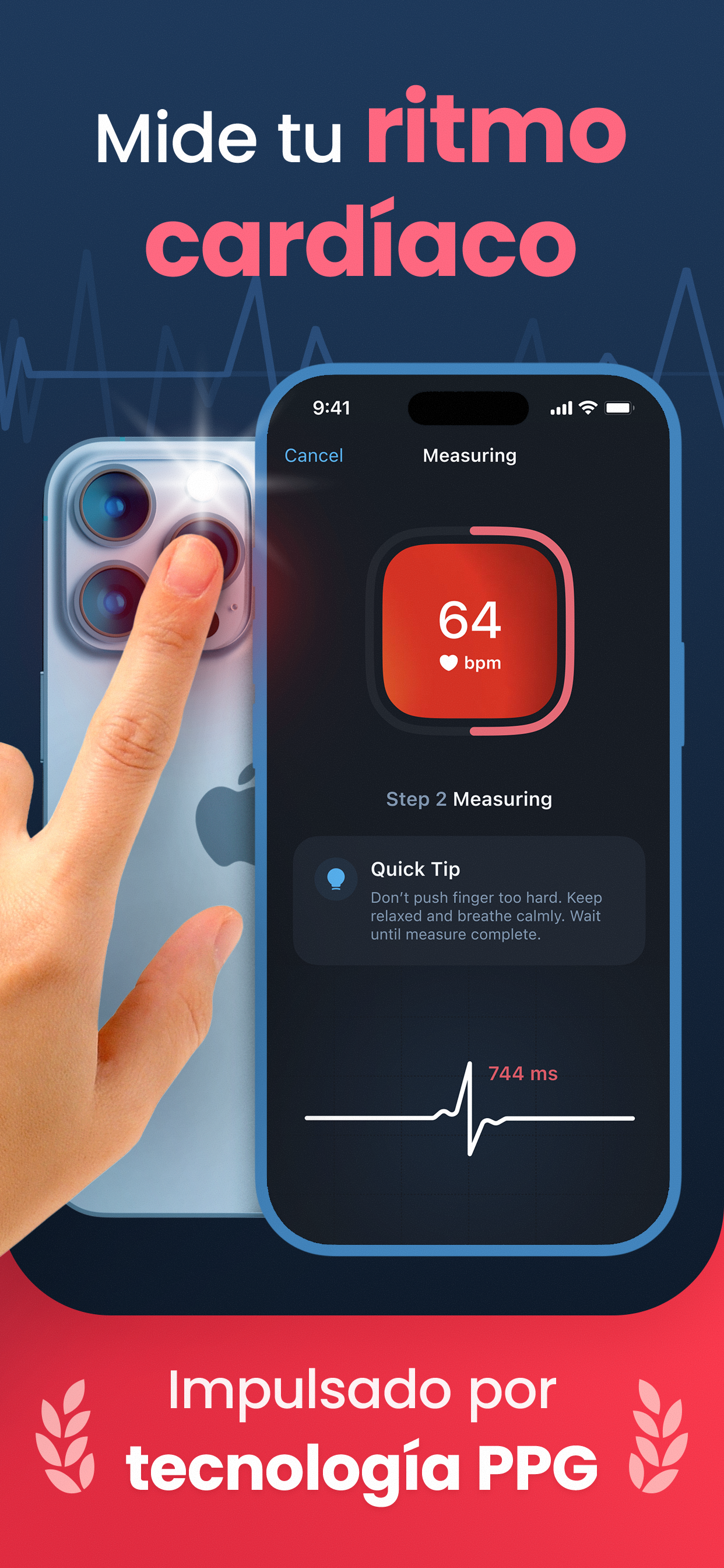 Heartica: Frecuencia Cardíaca