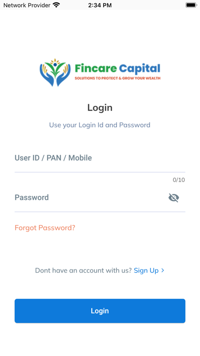 Fincare Capital Screenshot