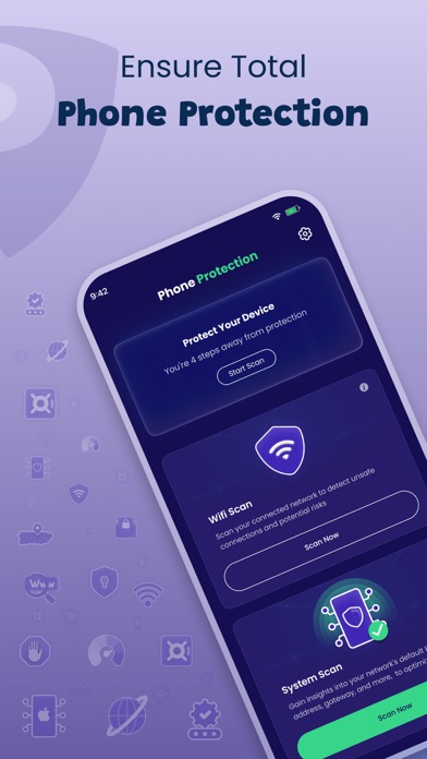 Screenshot #1 pour Sécurité: WiFi et VPN Guard