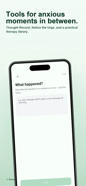 Breeze: Panic Attack & Anxiety screenshot 3