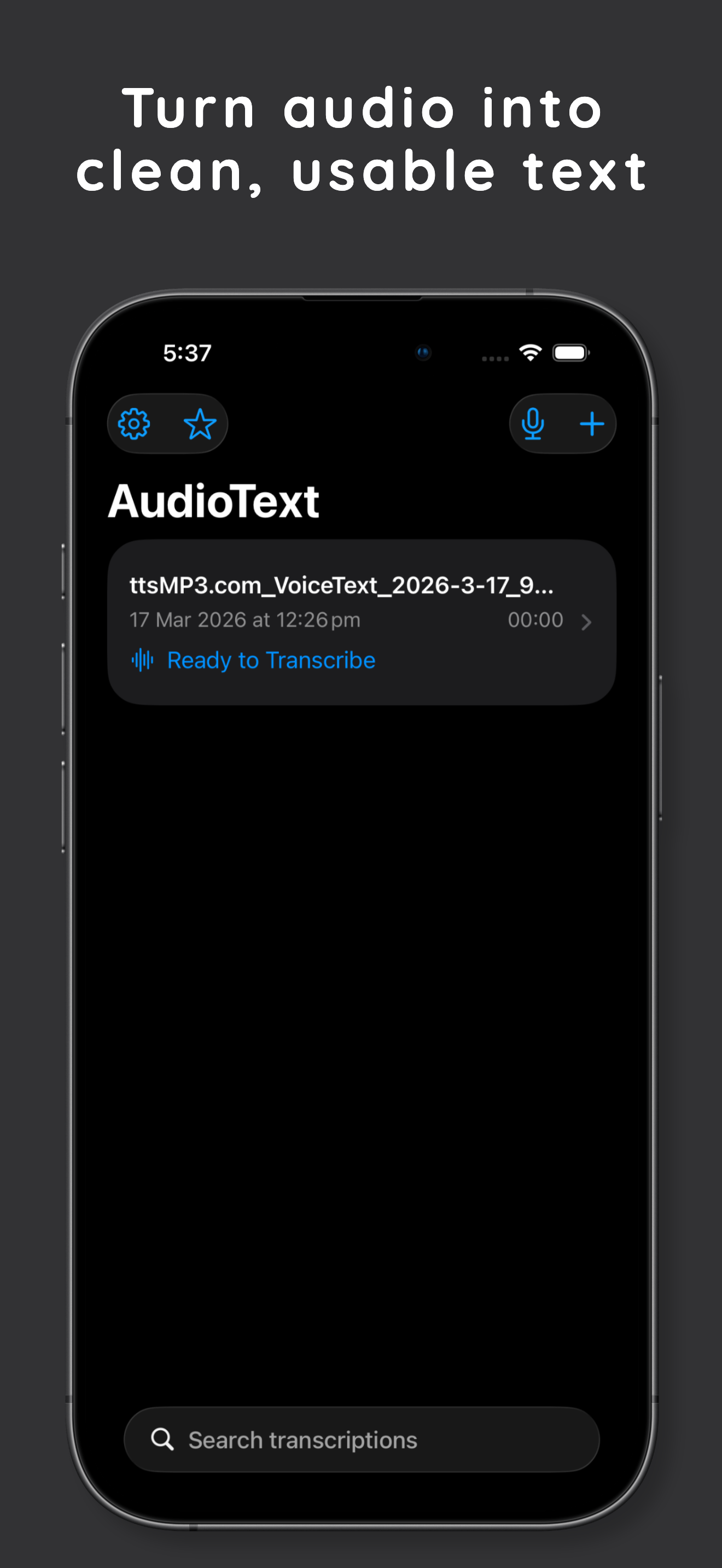AudioText: Voice to Text screenshot 5