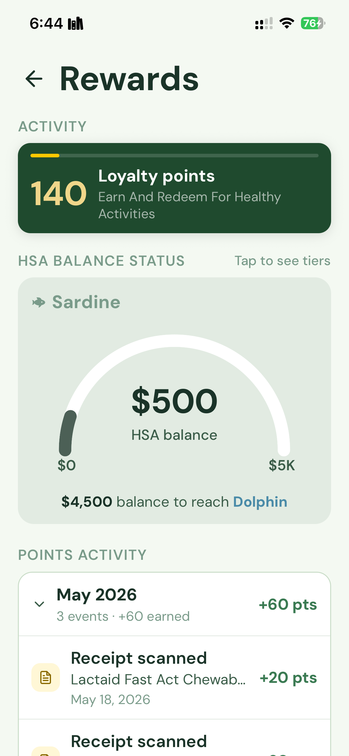 Saga Health HSA screenshot 7