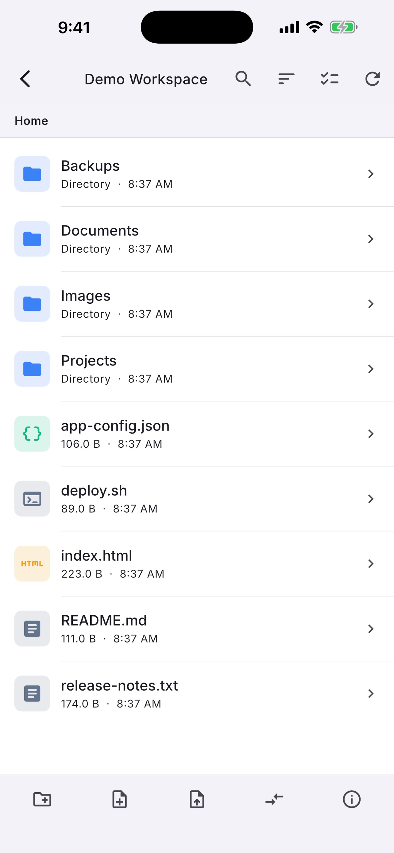 Screenshot 2 of FluxFTP: SFTP & FTP Client