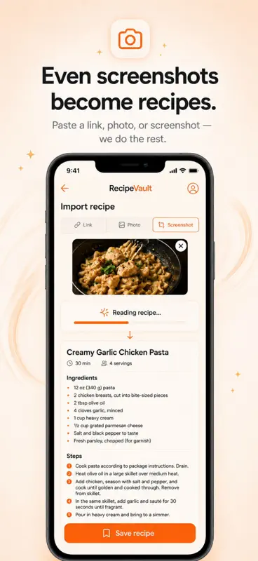 RecipeVault: Recipe Keeper screenshot 7 of 10