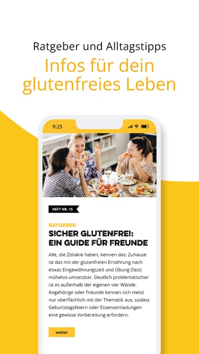 Gluten Free: Rezepte & Magazin Screenshot