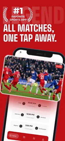 Tudo Football App screenshot