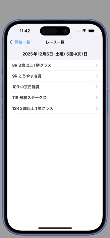AI競馬スコア- 出走馬の能力値をAIが解析 screenshot