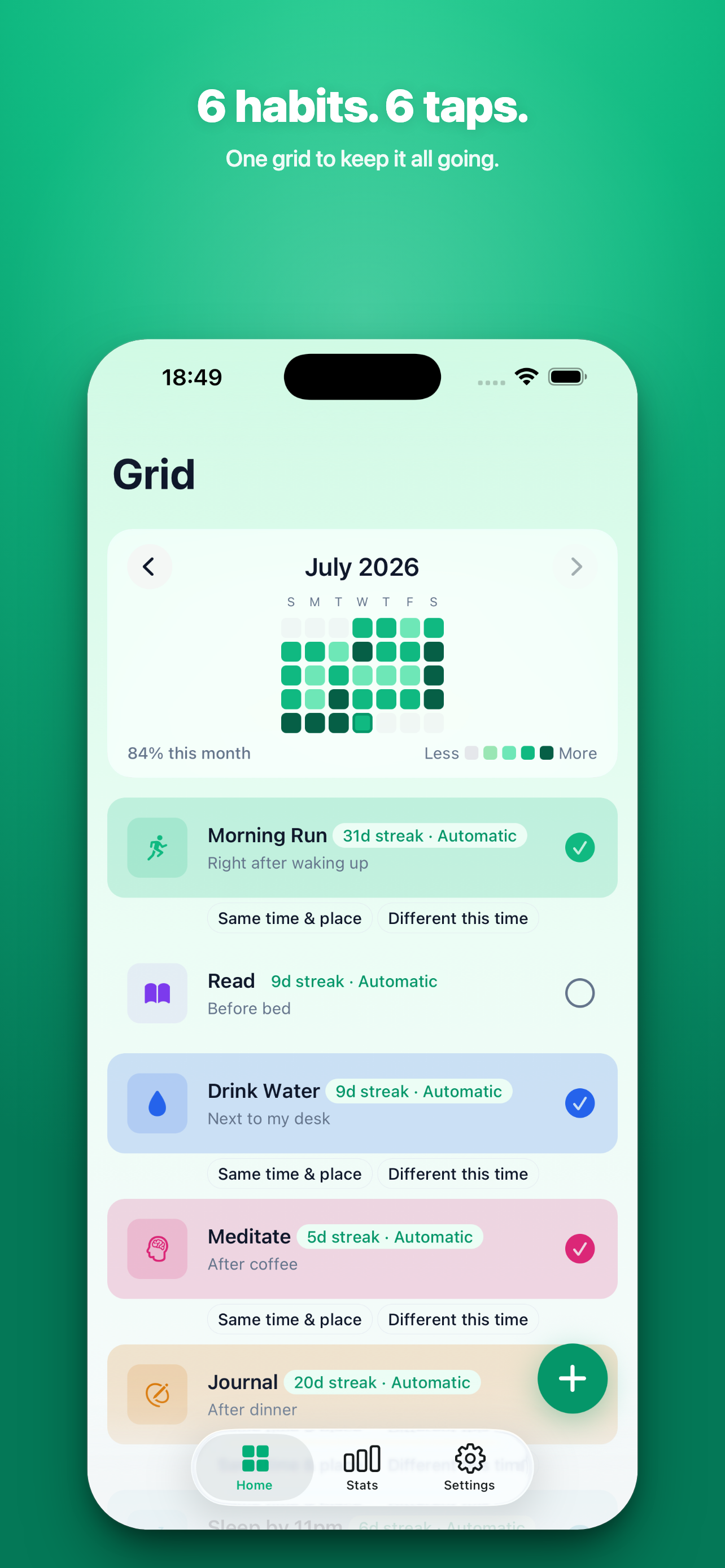 Grid: Habit Tracker screenshot 5